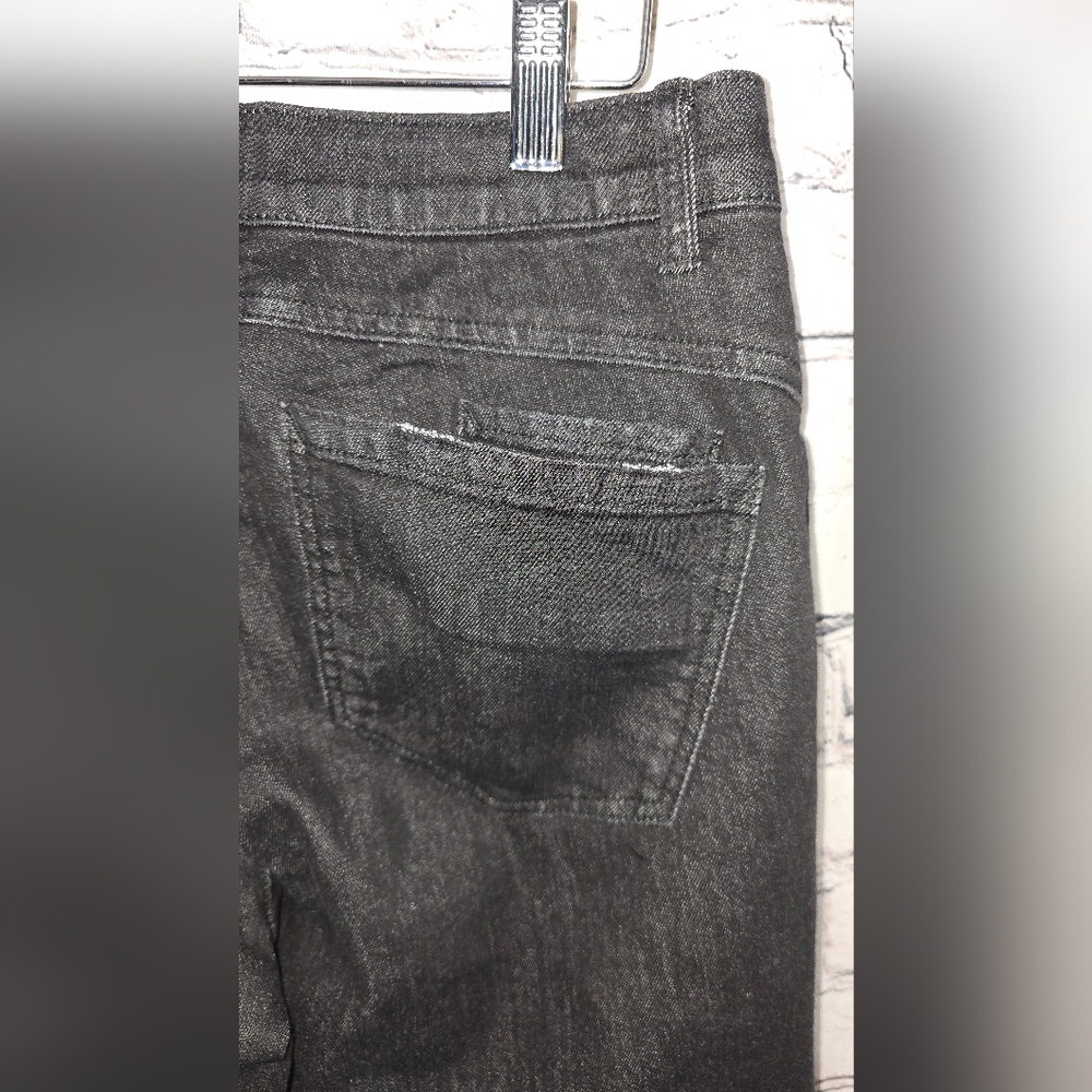 Democracy Ab Solution Black Cropped Jean Size 4 NWOT - Picture 6 of 10